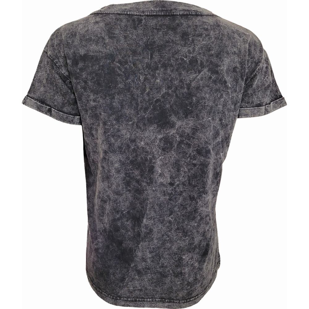 Spiral - RAVEN HEART Top - Schwarz/Grau
